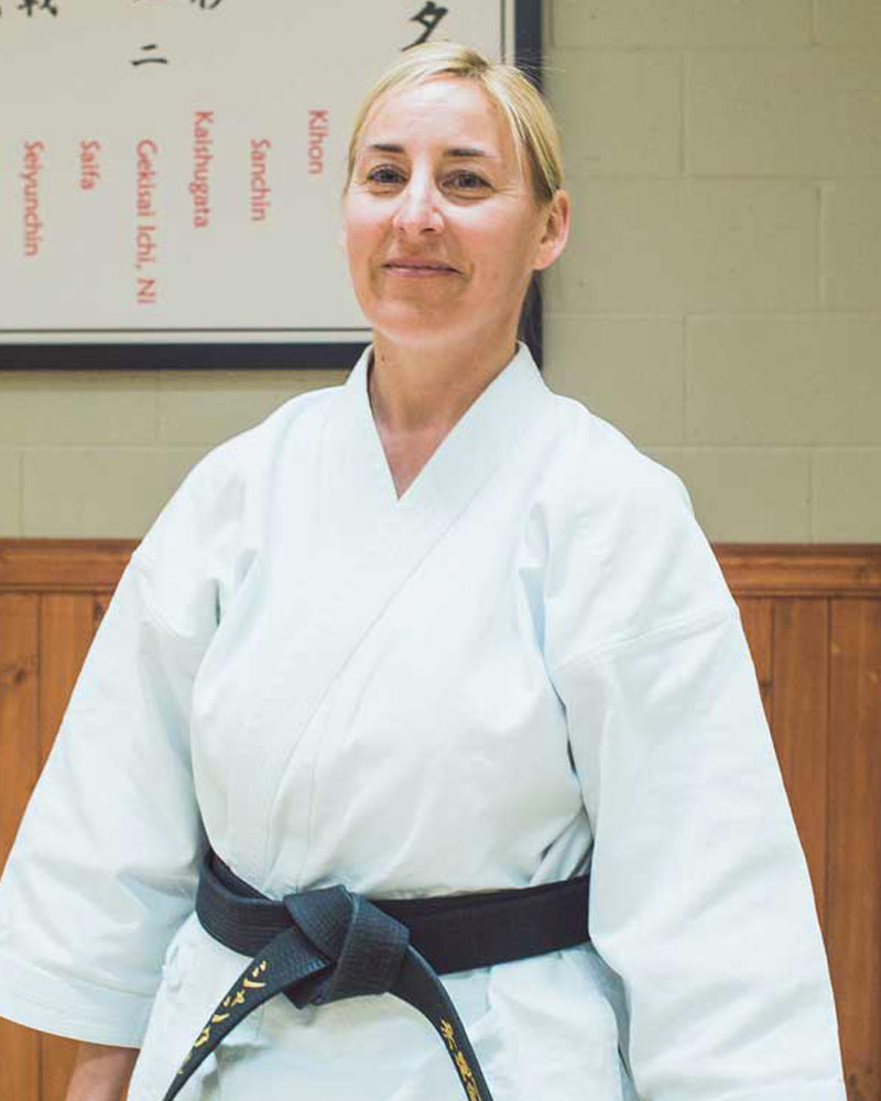 Chantal Caya, instructeur - Écoles de karaté Sankudo